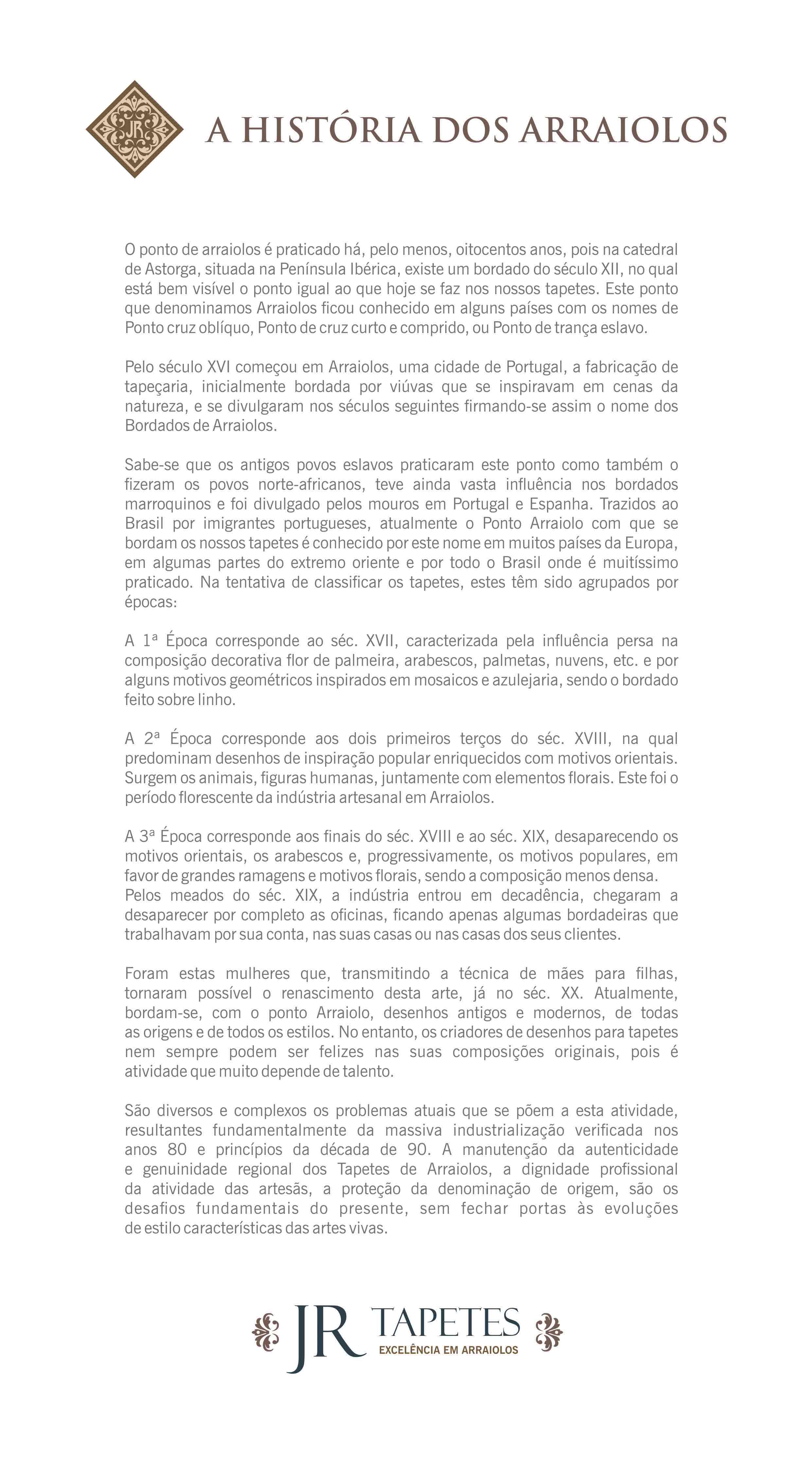 Texto historia dos arraiolos